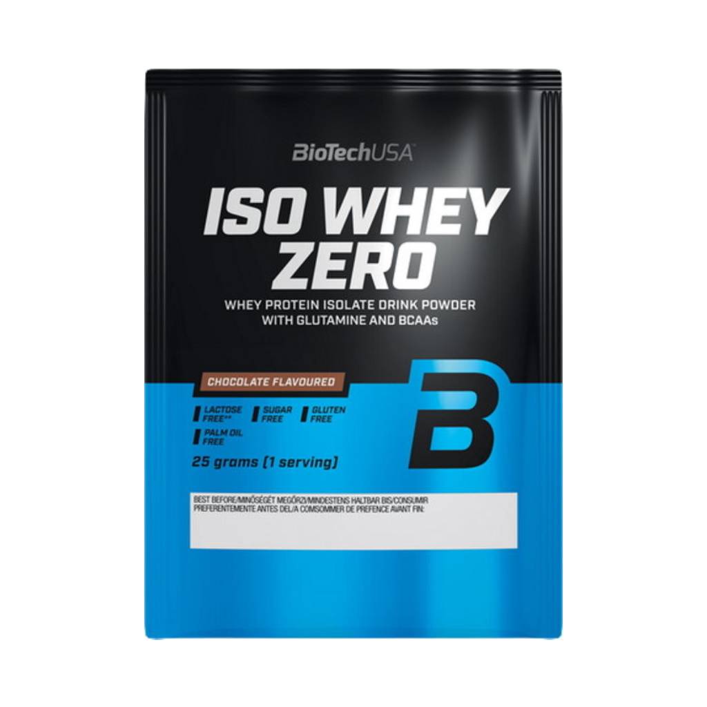 BioTech USA ISO Whey Protein ZERO bez laktózy, 25 g Vanilka