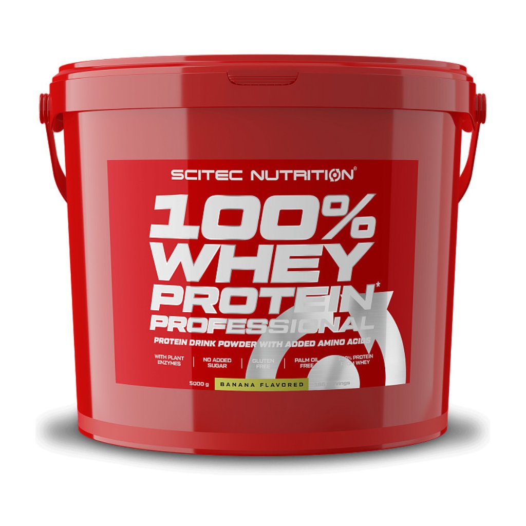 Scitec Nutrition 100% Whey Protein Professional 5000 g Čokoláda/Oříšek