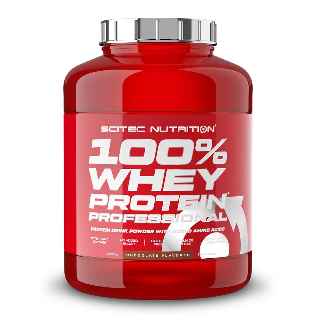 Scitec Nutrition 100% Whey Protein Professional 2350 g Čokoláda/Oříšek