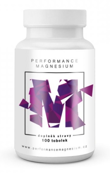 BrainMax Performance Magnesium 1000 mg (Hořčík + Vitamín B6) 100 kapslí