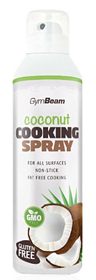 GymBeam Kokosový olej na vaření ve spreji 201 g