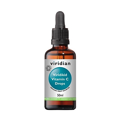Viridian Viridikid Vitamín C Drops 50 ml