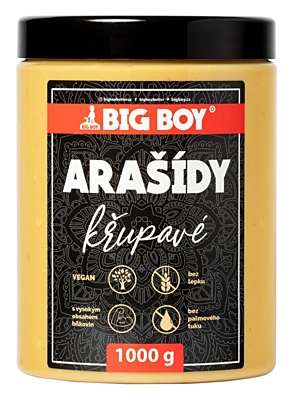 Big Boy Arašídový krém Křupavý 1KG