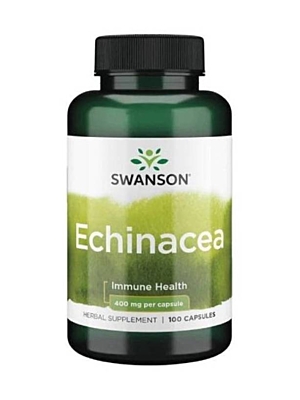 Swanson Echinacea (Třapatka nachová) 400 mg 100 kapslí
