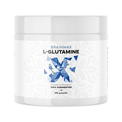 BrainMax L-Glutamine, 500 g