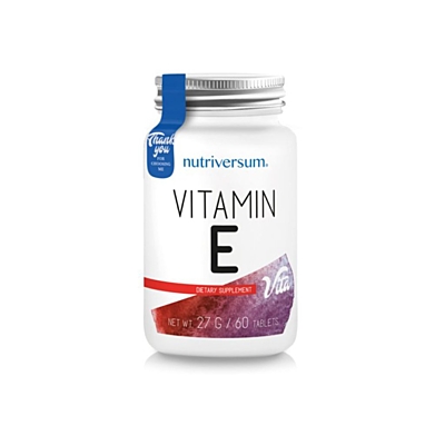 Nutriversum Vitamín E, 60 tablet