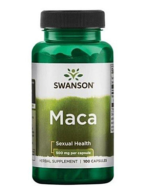 Swanson Maca 500 mg 100 kapslí