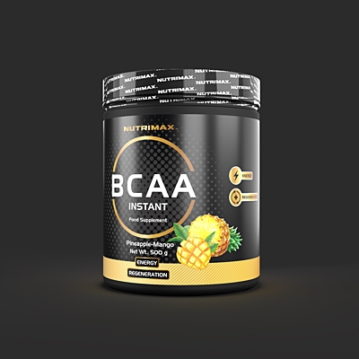 NutriMax 2:1:1 BCAA Instant, 500 g Mango/Ananas