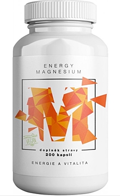 BrainMax Energy Magnesium 1000 mg 200 kapslí