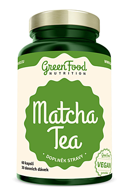 GreenFood Nutrition Matcha Tea 60 kapslí