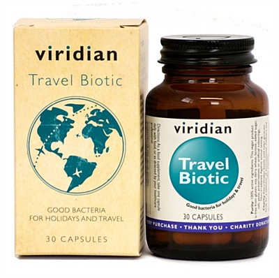 Viridian Travel Biotic 30 kapslí VÝPRODEJ