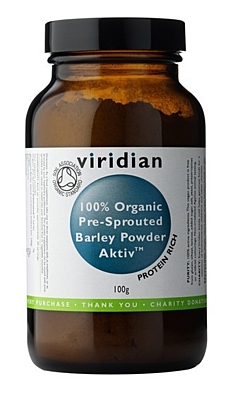 Viridian Activated Barley Powder Organic 100 g