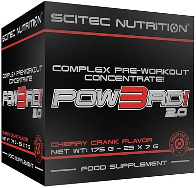 SciTec Nutrition POW3RD! 2.0 - 25 x 7 g